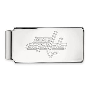 Sterling Silver NHL Washington Capitals Money Clip